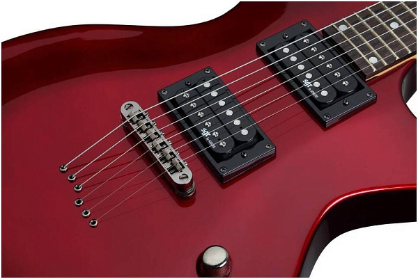 SCHECTER SGR SOLO-II M RED - электрогитара с чехлом, 22 лада
