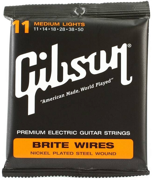 GIBSON SEG-700ML BRITE WIRES - Струны для электрогитары