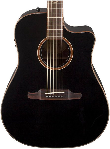 FENDER F1020SCE BLACK - Гитара электроакустическая