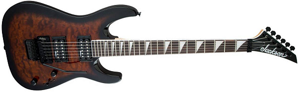 JACKSON JS32Q DKA, AH FB - DRK SNBRST электрогитара, цвет санберст