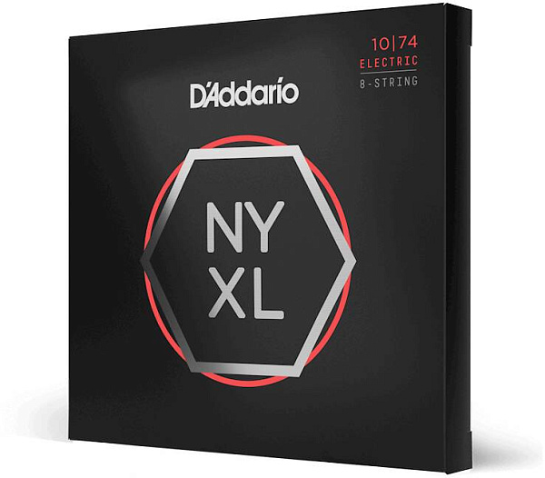 D'ADDARIO NYXL1074 - Струны для электрогитары 8-струнной