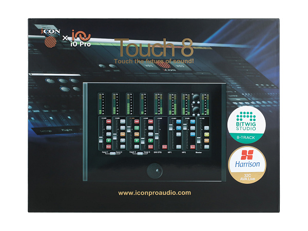 Аудиоинтерфейс USB [110313A3002] Icon [Touch 8] 24 бит/192 кГц.