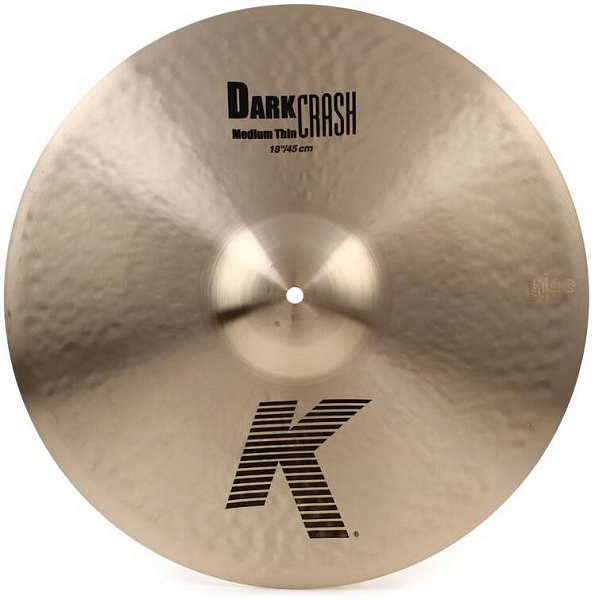 ZILDJIAN 18" K DARK CRASH MEDIUM THIN - Тарелка
