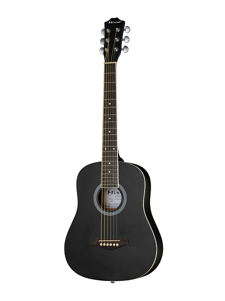 WM-3411-BK Акустическая гитара 34", черная матовая, Mirra