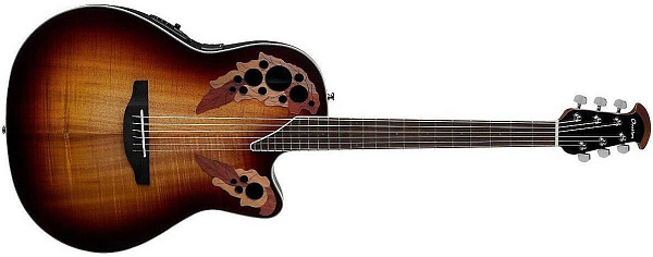 OVATION CE48P-KOAB Celebrity Elite Plus Super Shallow Koa Burst электроакустическая...