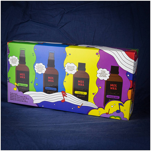 MAX WAX Musical Care Kit 100мл - Набор средств для ухода