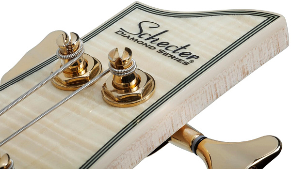 Бас-гитара SCHECTER [OMEN EXTREME-4 GNAT]  4-струнная, корпус: красное дерево, топ: стеганый клен, гриф: клен, накладка: палисандр, 24 лада, цвет Gloss Natural (GNAT)