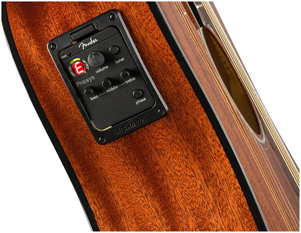 FENDER CD-140SCE All-Mahoga + Кейс - Гитара электроакустическая