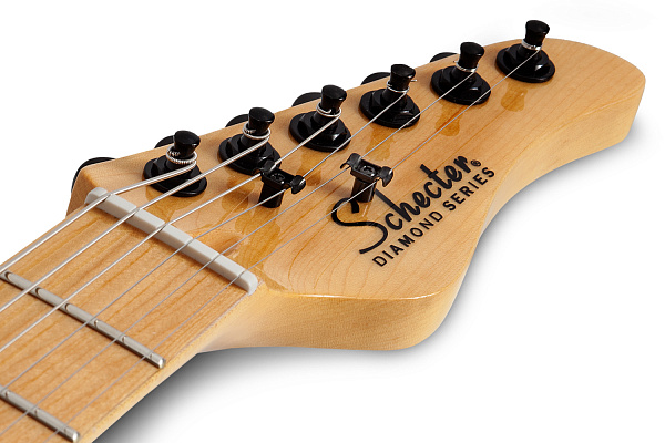 Электрогитара SCHECTER [PT M/M BLK]  6-струнная, корпус: ольха, гриф: клен, 22 лада, цвет: Black (BLK)