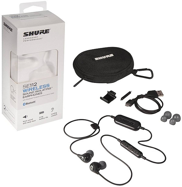 SHURE SE112-K-BT1-EFS - Наушники вставные