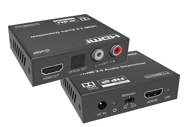Деэмбеддер HDMI 4K60 iTrans AD02