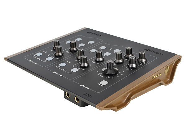 Аудиоинтерфейс USB [110313A3001] Icon [Harrison 32Ci] предусилитель микрофонный с USB аудио интерейсом, АЦП/ЦАП: 24 бит/192 кГц, 20-20000 Гц, 125 дБ, S/N: -125 дБ, 2xCombo XLR/TRS, 2x1/4" TRS/ 4x1/4" TRS, MIDI, ADAT Toslink, USB-C