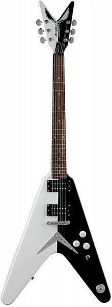 DEAN MS STD - электрогитара, 2 HH, 22 лада, цвет - ч?рно-белый, модель...