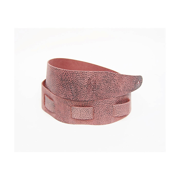 FL50034L Leather Ремень для гитары, кожаный, пыльная роза, Fidel