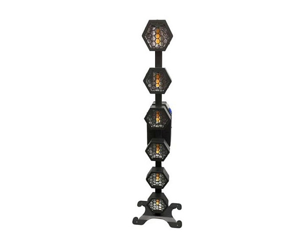 SF6H Стробоскоп, 54х0. LED 3Вт+6х50Вт, IP20,  Bi Ray