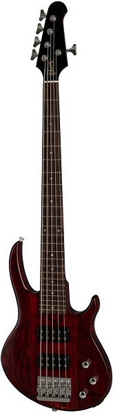 GIBSON 2019 EB Bass 5 String Wine Red Satin бас-гитара, цвет красный в...
