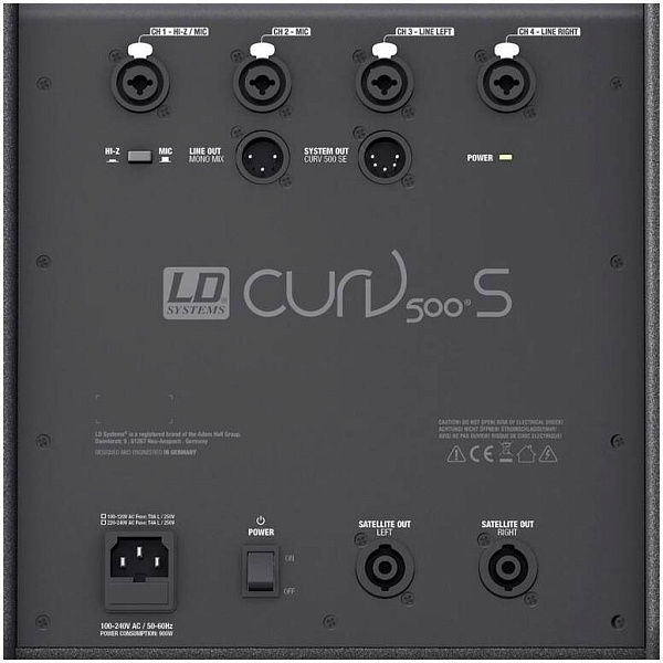 LD SYSTEMS CURV 500 PS - Акустический комплект