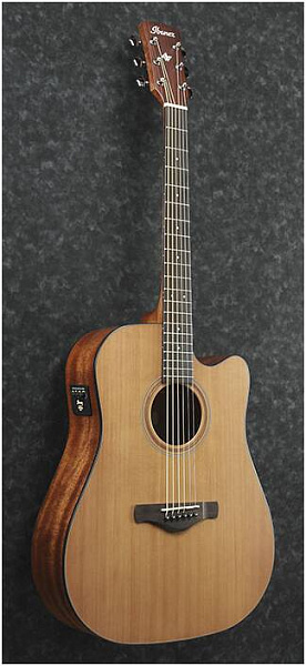 IBANEZ Artwood AW65ECE-LG - Гитара электроакустическая