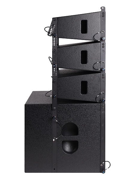 Сабвуфер Intrend [ILS-ATL-S15] линейного массива Atlantic, пассивный, 15"НЧ, 30-250 Гц, SPL 126 дБ, 600 Вт RMS, пик 1200 Вт, 8 Ом. Цвет чёрный, корпус дерево.