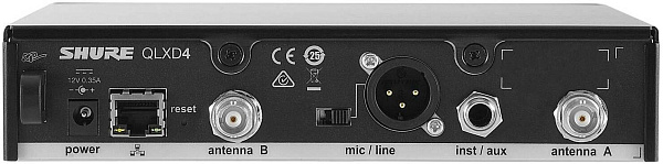 SHURE QLXD24E/B87A P51 - Радиосистема вокальная