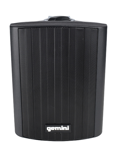 Акустическая система Gemini [GHSI-W525BT-PR-BLK] Активная + пассивная АС, 5.25" НЧ + 0.75" ВЧ, мощность RMS/Peak 60/150 Вт, АЧХ 45-20000 Гц, динамики: 5" НЧ, 1" ВЧ, IP44, BT, 3,5 мм AUX вход, 3,5 мм AUX выход, настенные крепления, пульт ДУ, цвет черный