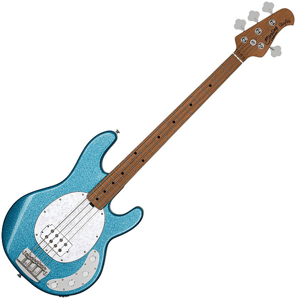STERLING StingRay Blue Sparkle - Бас-гитара 4 струны