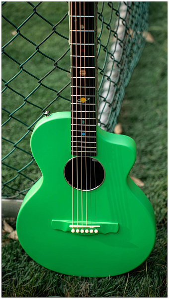 NATASHA Asteroid Mint Green - Гитара акустическая шестиструнная