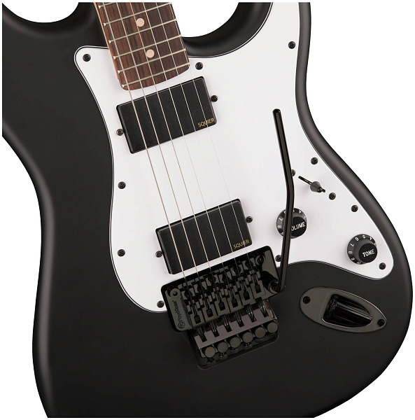 FENDER SQUIER Squier Contemporary Active Stratocaster HH, Flat Black - Электрогитара