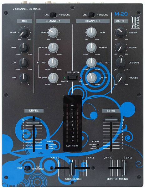 EUROSOUND M-20 - DJ-Микшер