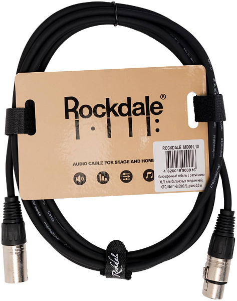 ROCKDALE MC001.10 - Микрофонный кабель