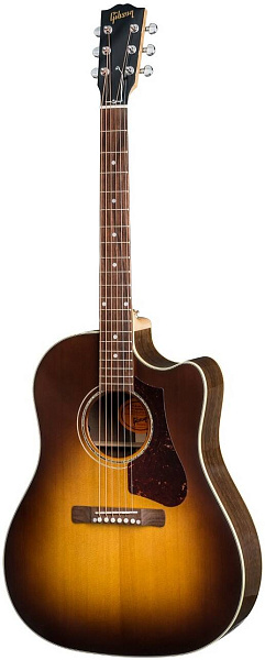 GIBSON 2018 J-45 WALNUT AG Walnut Burst - Гитара электроакустическая