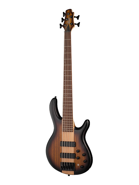C5-Plus-ZBMH-OTAB Artisan Series Бас-гитара, 5-ти струнная, табако санберст, Cort