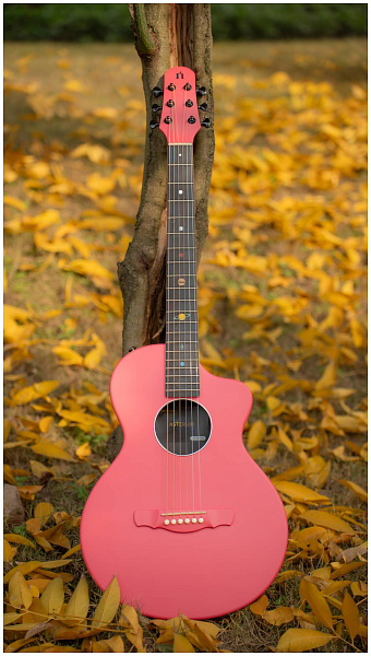 NATASHA Asteroid Peach Pink - Гитара акустическая шестиструнная