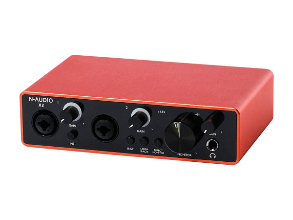 X2-N-Audio Звуковая карта USB, 24 бита/192 кГц, N-Audio