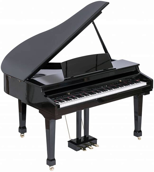 ORLA Grand-500-BLACK Цифровой рояль, с автоаккомпанементом, черный, (2...