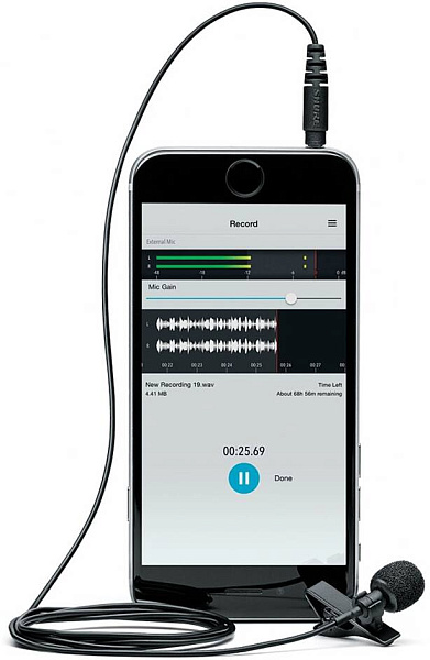 SHURE MVL - Микрофон