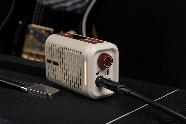 Моделирующий мини усилитель Hotone [Pulze Mini WH] с Bluetooth, цвет белый