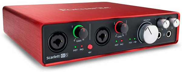 FOCUSRITE Scarlett 6i6 2nd Gen - Звуковая карта