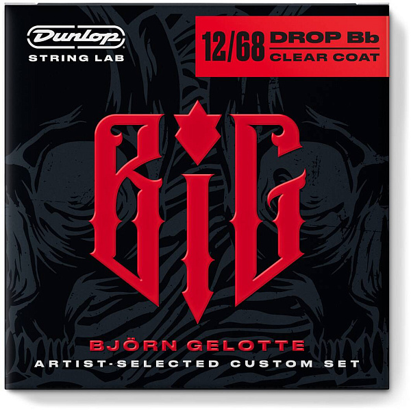 DUNLOP BJORN GELOTTE ARTIST-SELECTED CUSTOM GUITAR STRINGS 12-68 BIG1268 - Струны