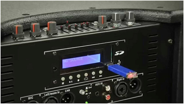 EUROSOUND FOCUS-1100A-USB + Чехлы - Акустический комплект