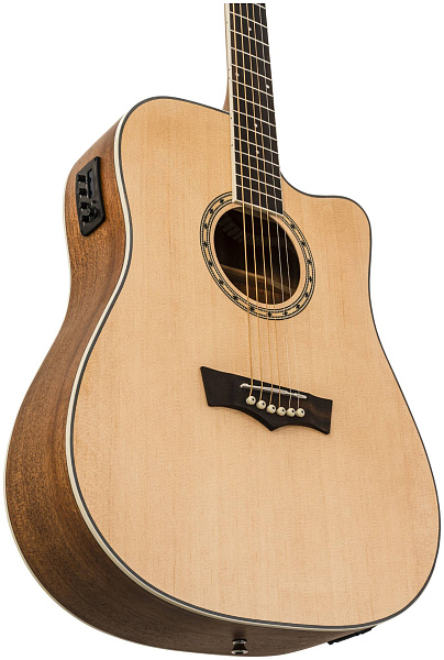 PEAVEY DW-2 CE Solid Top Cutaway w/Case - Гитара электроакустическая