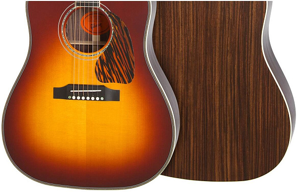 GIBSON 2018 J-45 Custom Rosewood Burst - Гитара электроакустическая