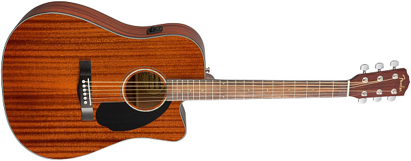 FENDER CD-60SCE All-Mahogany - Гитара электроакустическая
