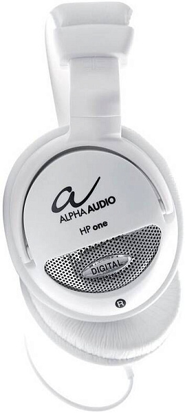 ALPHA AUDIO HP ONE White наушники динамические, полуоткрытые, 32 Ом