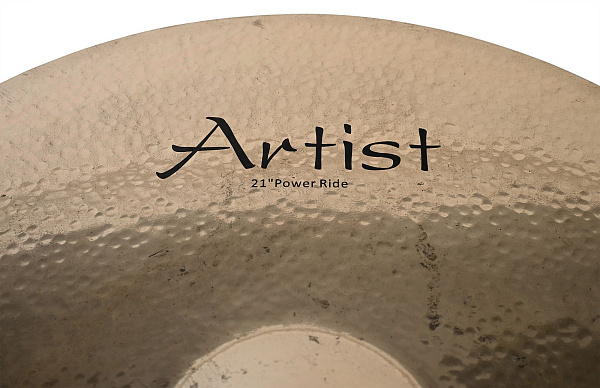 Тарелка райд 21" [21" ARTIST POWER COPPESMITH RIDE] KINGDO [21" ARTIST POWER COPPESMITH RIDE] сплав B20, ручная работа, поверхность полированная