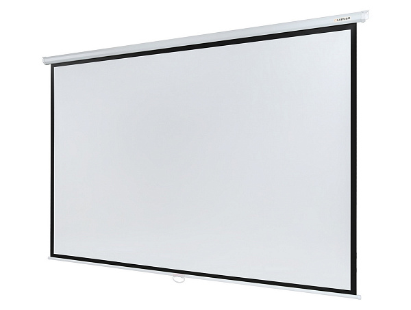 [LEP-100122] Настенный экран Lumien [Eco Picture] 127х200см (рабочая область 121х194 см) (90") Matte White восьмигранный корпус, возможность потолочн./настенного крепления, 16:10 (треугольная упаковка)