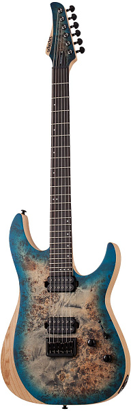 Электрогитара SCHECTER [REAPER-6 SKYB] электрогитара 6-струнная, корпус: болотный ясень, топ: кап, гриф: клен, накладка: черное дерево, 24 лада, цвет: Sky Burst (SKYB)
