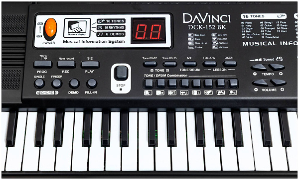 DAVINCI DCK-152 BK - Синтезатор