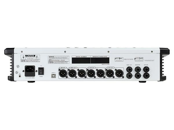 Микшер Intrend [ITMIX-D8-4] цифровой, 12 входов (8 аналоговых, 1 стерео, 2 USB), 2 группы, Bluetooth, USB MP3 плеер,