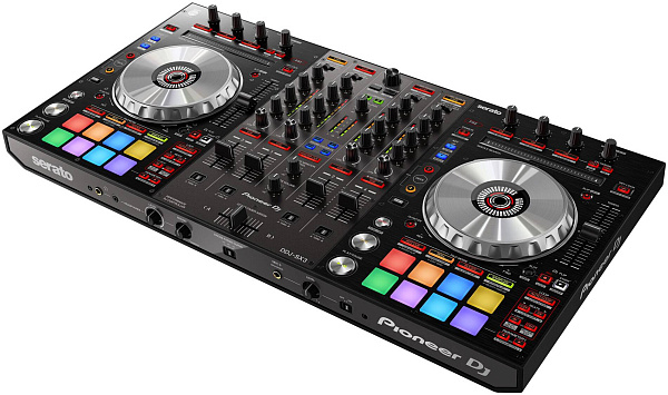 PIONEER DDJ-SX3 DJ-контроллер для SERATO, цветные педы